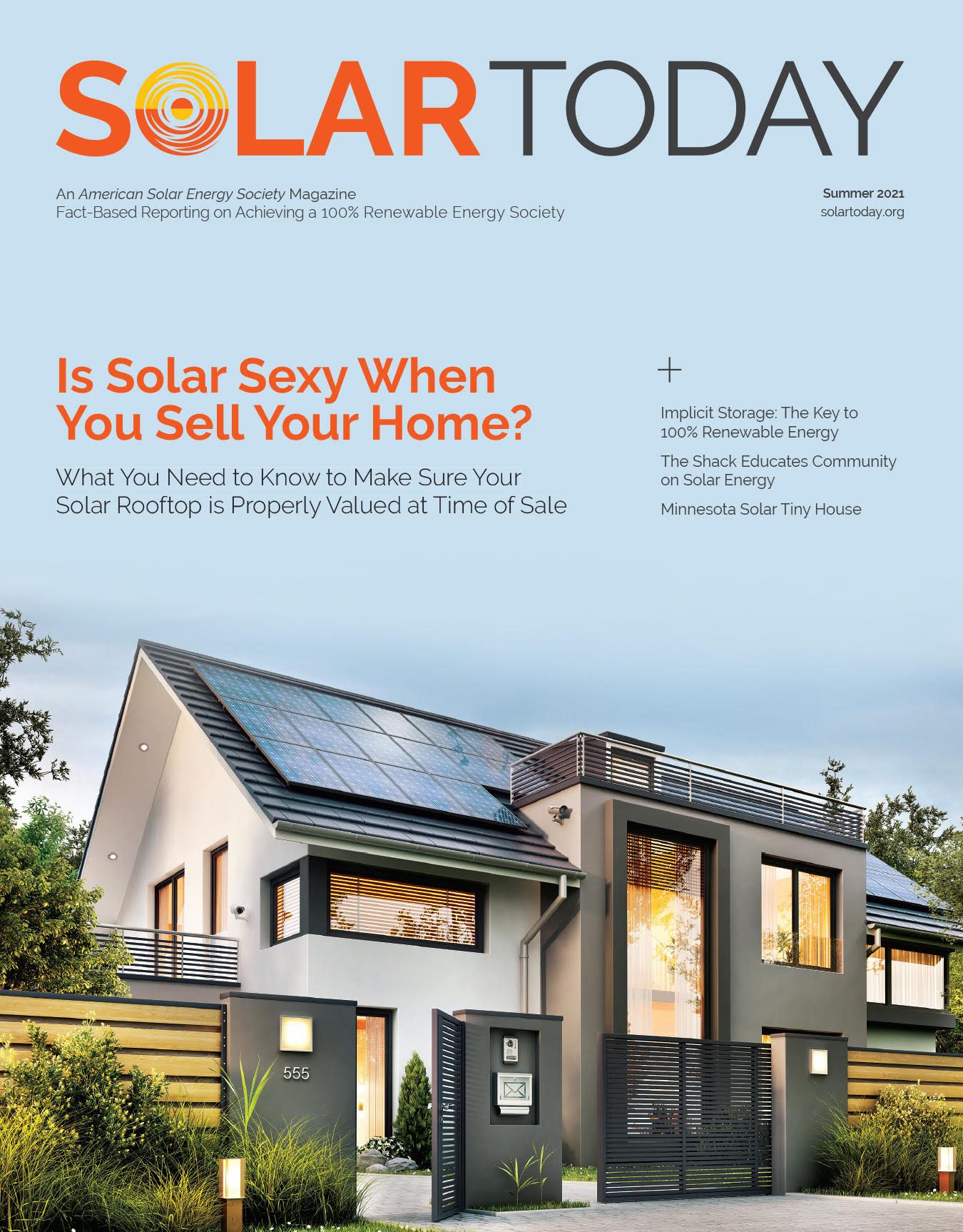 Solar Today Cover Summer2021 Robin Le Baron