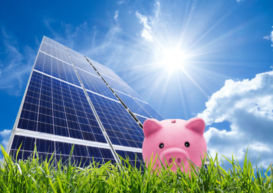 Solar savings money